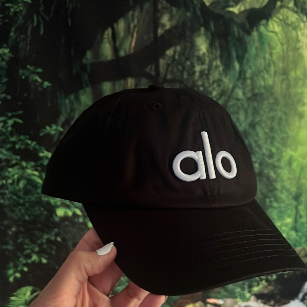 ALO Yoga Black Dad Hat
